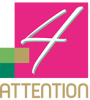 4-Attention - Logo